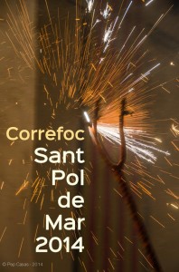 Correfoc a Sant Pol de Mar, 2014